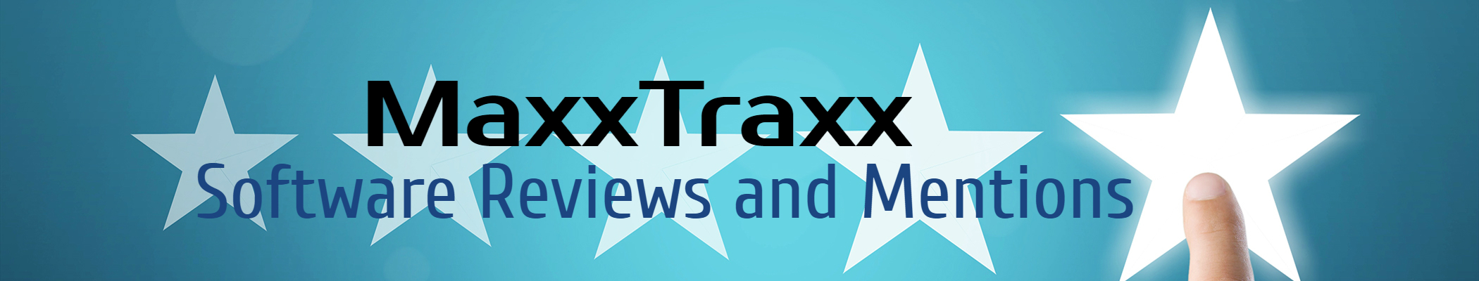 Software Reviews & Mentions Banner